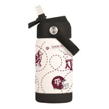 Texas A&M 12oz Mascot SS Kids Bottle - Logo Brands - Flyclothing LLC
