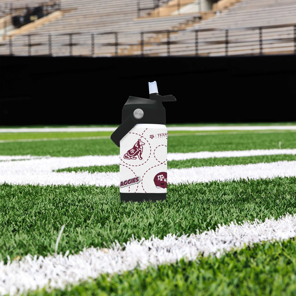 Texas A&M 12oz Mascot SS Kids Bottle - Logo Brands - Flyclothing LLC