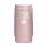 Texas A&M Stencil Powder Coat Slim Can Coolie - Logo Brands - Flyclothing LLC