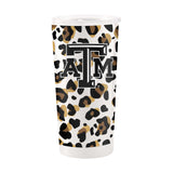 Texas A&M 20oz Neutral Leopard Stainless Steel Tumbler - Logo Brands - Flyclothing LLC