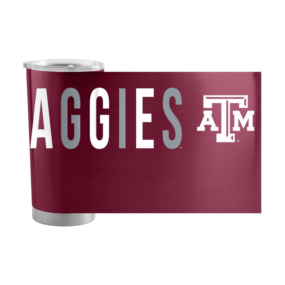 TX A&M 20oz Overtime Stainless Tumbler - Logo Brands - Flyclothing LLC