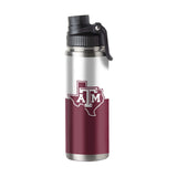 Texas A&M Colorblock 21oz Twist Top Bottle - Logo Brands - Flyclothing LLC