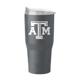 Texas A&M Charcoal 30oz Gameday Powder Coat Tumbler - Logo Brands - Flyclothing LLC