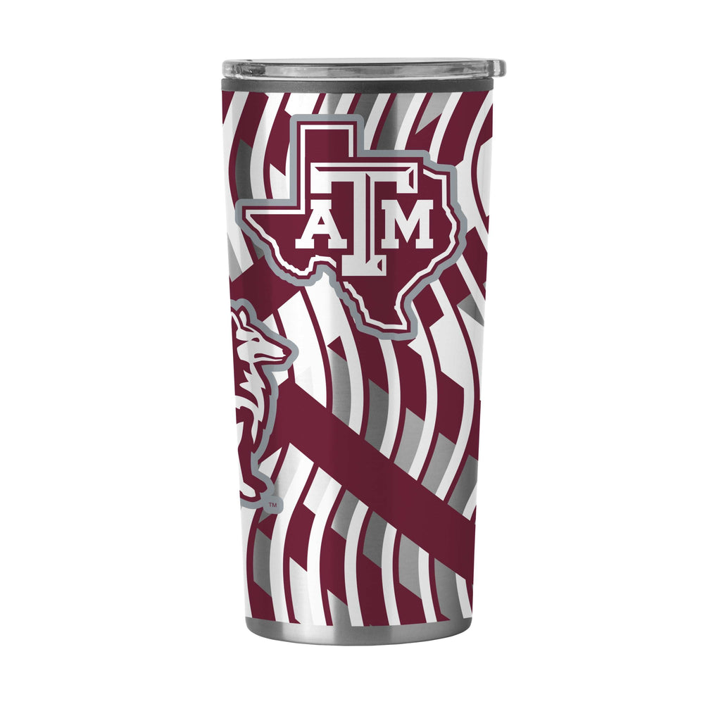 Texas A&M 20oz Flex Plastic Wall Stainless - Logo Brands - Flyclothing LLC