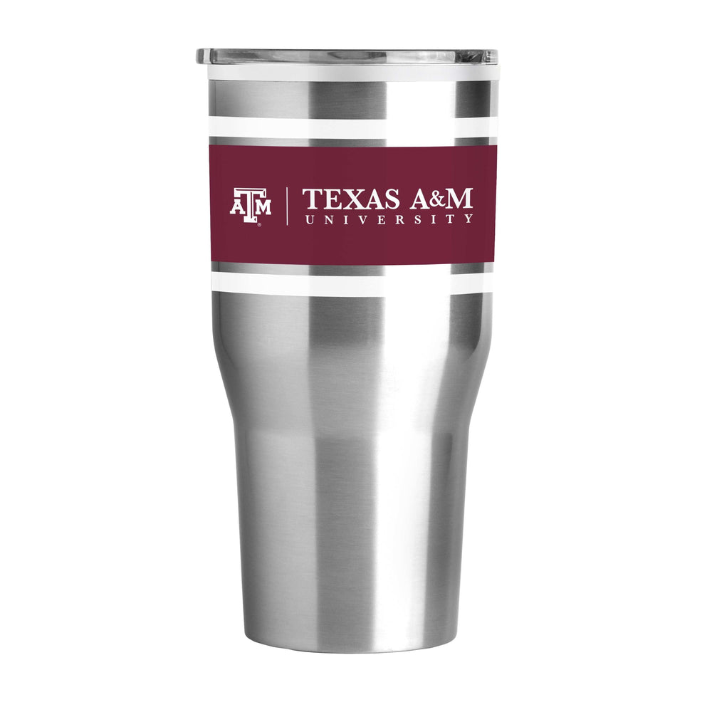 Texas A&M 30oz Stripe Fusion Tumbler - Logo Brands - Flyclothing LLC