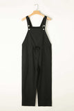 Drawstring Wide Strap Overalls with Pockets - Trendsi - Flyclothing LLC