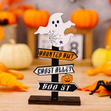 Halloween Wooden Signpost Ornaments - Trendsi - Flyclothing LLC
