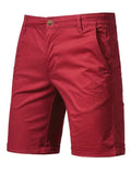 Men's Elastic Waist Shorts with Pockets - Trendsi - Flyclothing LLC