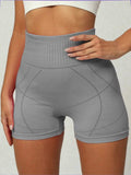 High Waist Active Shorts - Trendsi - Flyclothing LLC