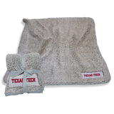 Texas Tech University Gray Frosty Fleece Domestic f/ Primary Wdmk - Logo Brands - Flyclothing LLC