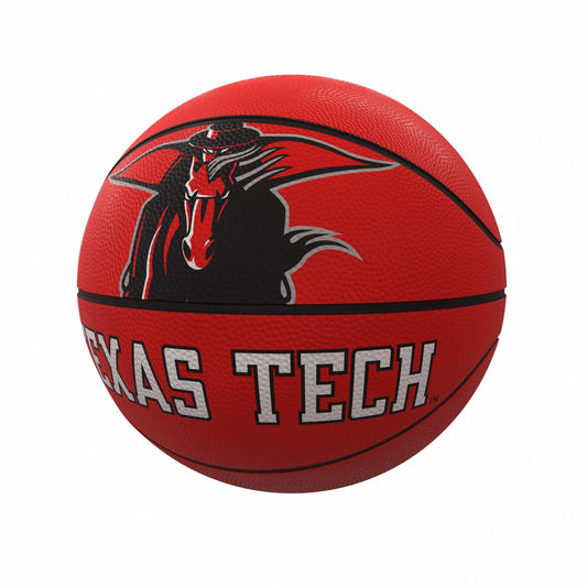 TX Tech Mascot Official-Size Rubber Basketball - Logo Brands - Flyclothing LLC