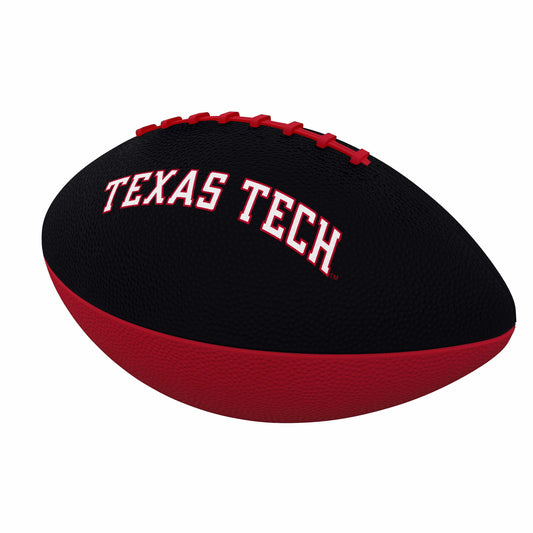 Texas Tech Pinwheel Junior Size Rubber Football - Logo Brands - Flyclothing LLC