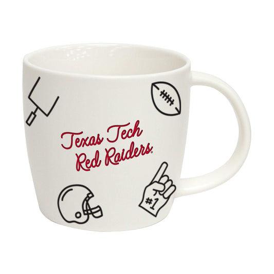 Texas Tech 18oz Playmaker Mug - Logo Brands - Flyclothing LLC