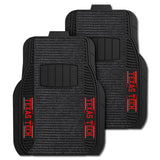 Texas Tech University 2-pc Deluxe Car Mat Set - Logo Brands - Flyclothing LLC