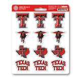 Texas Tech University Mini Decal 12-pk - Logo Brands - Flyclothing LLC