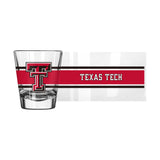 Texas Tech 2oz Stripe Shot Glass - Logo Brands - Flyclothing LLC