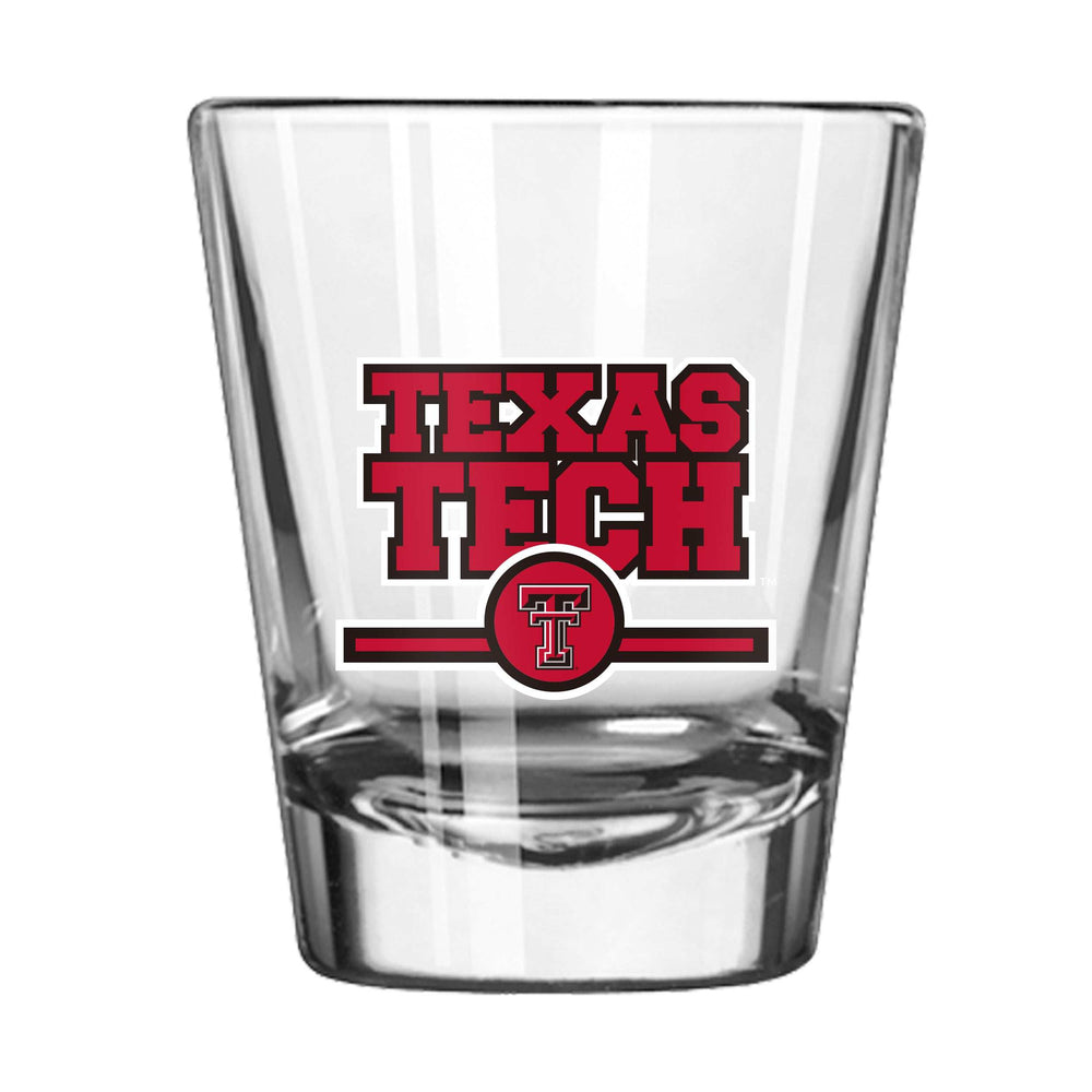 Texas Tech 2oz Letterman Shot Glass - Logo Brands - Flyclothing LLC