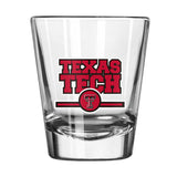 Texas Tech 2oz Letterman Shot Glass - Logo Brands - Flyclothing LLC