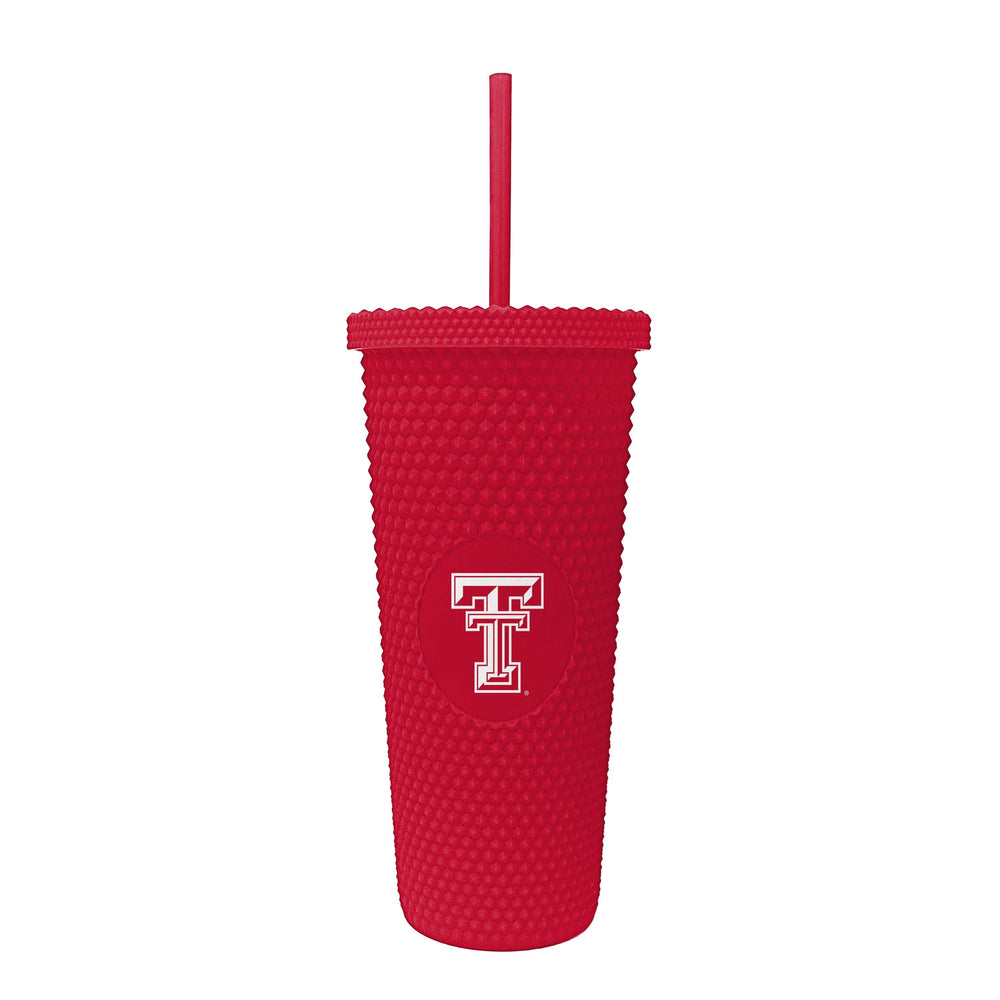 Texas Tech 24oz Studded Tumbler - Logo Brands - Flyclothing LLC