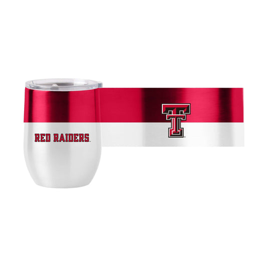 TX Tech Colorblock 16oz Stainless Curved Beverage - Logo Brands - Flyclothing LLC