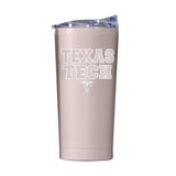 Texas Tech 20oz Stencil Powder Coat Tumbler - Logo Brands - Flyclothing LLC