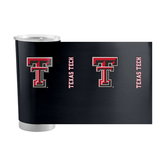Texas Tech 20oz Black Gameday Stainless Steel Tumbler - Logo Brands - Flyclothing LLC