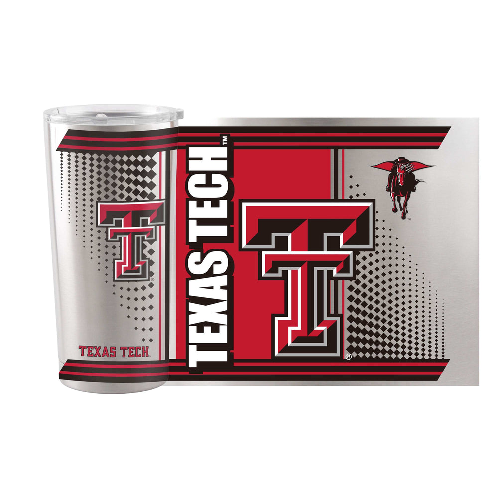 Texas Tech Hero 20oz Stainless Tumbler - Logo Brands - Flyclothing LLC
