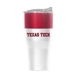 TX Tech 30oz Colorblock White Powder Coat Tumbler - Logo Brands - Flyclothing LLC
