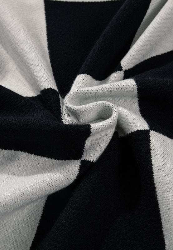 Color Block Button Down Long Sleeve Cardigan - Trendsi - Flyclothing LLC