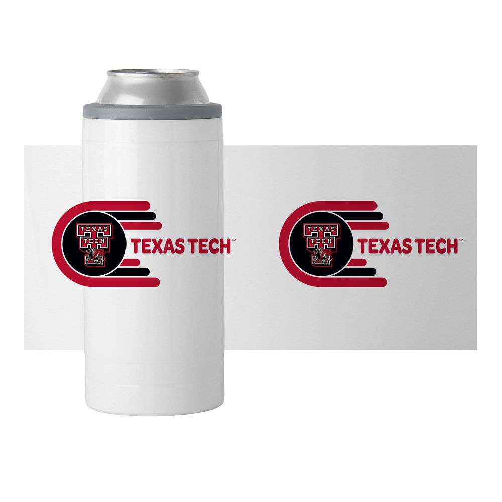 Texas Tech 12oz Whirl Slim Can Coolie - Logo Brands - Flyclothing LLC
