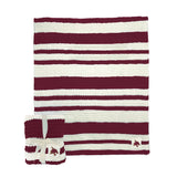 Texas State Cable Knit Throw 50x60 - Logo Brands - Flyclothing LLC