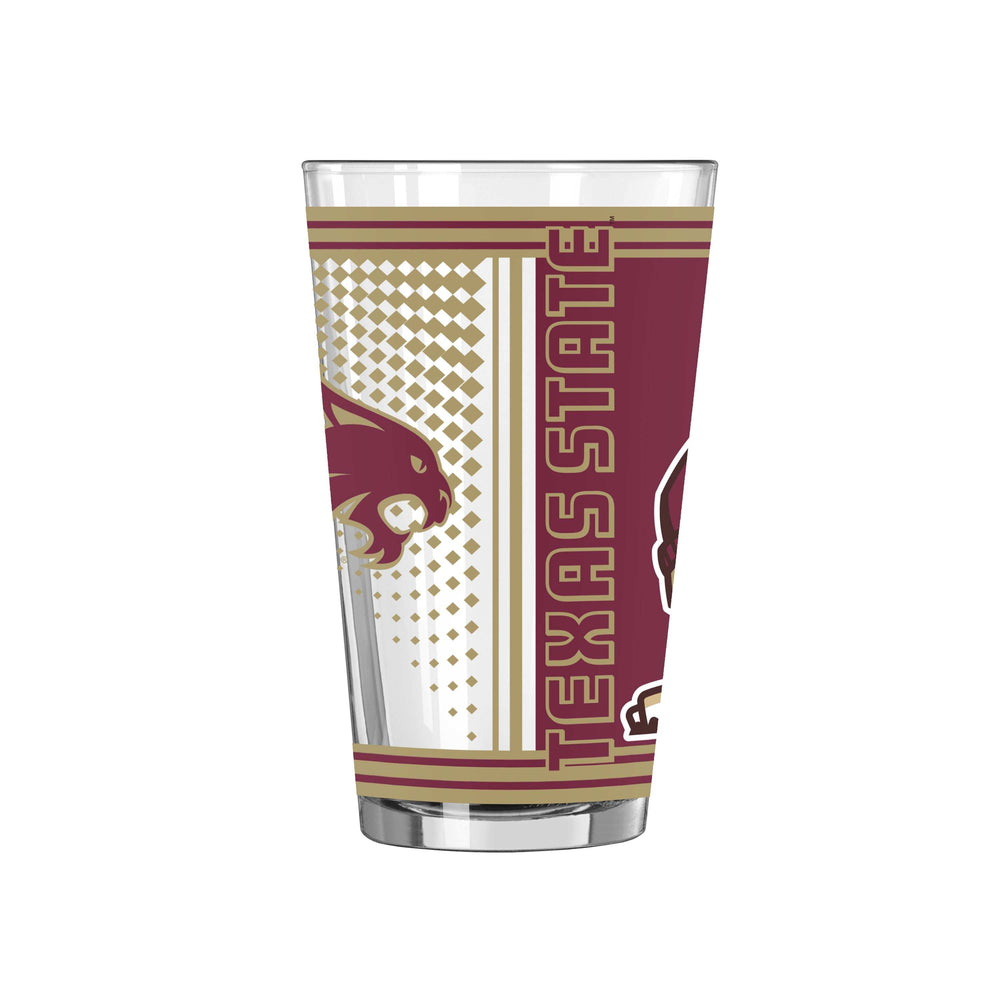 Texas State 16oz Hero Pint Glass - Logo Brands - Flyclothing LLC