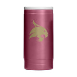 Texas State 12oz Flipside Powdercoat SlimCan Coolie - Logo Brands - Flyclothing LLC