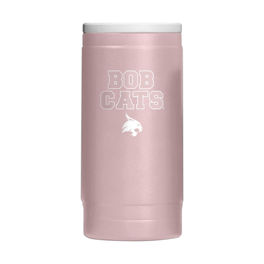 Texas State 12oz Stencil Powdercoat SlimCan Coolie - Logo Brands - Flyclothing LLC