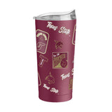Texas State 20oz Dreamweave Powder Coat Tumbler - Logo Brands - Flyclothing LLC