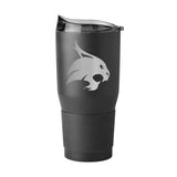 TX State GunMetal 30oz Black Powder Coat Tumbler - Logo Brands - Flyclothing LLC