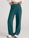 High Waist Wide Leg Pants - Trendsi - Flyclothing LLC