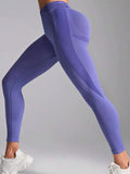 Ruched High Waist Active Leggings - Trendsi - Flyclothing LLC