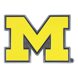 Michigan Wolverines 3D Color Metal Emblem - Michigan - Flyclothing LLC