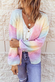 Gradient Open Front Drop Shoulder Cardigan - Trendsi - Flyclothing LLC