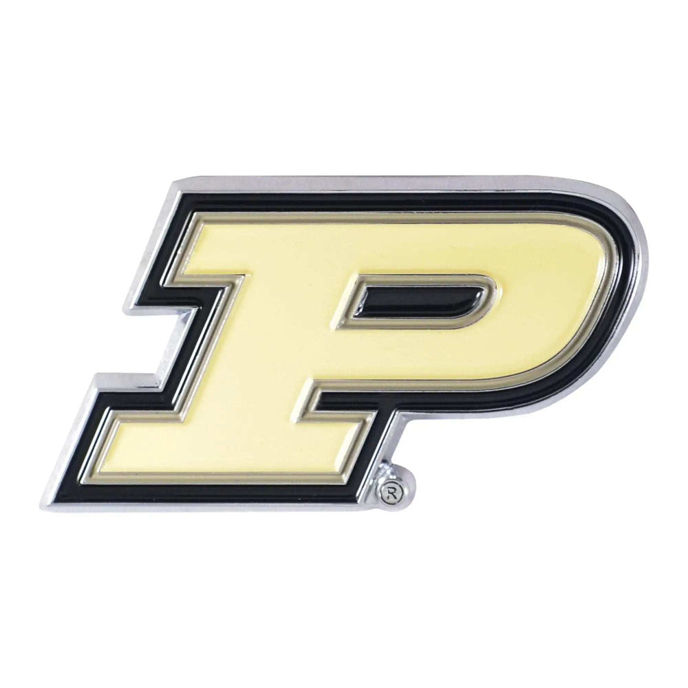 Purdue Boilermakers 3D Color Metal Emblem - Purdue - Flyclothing LLC