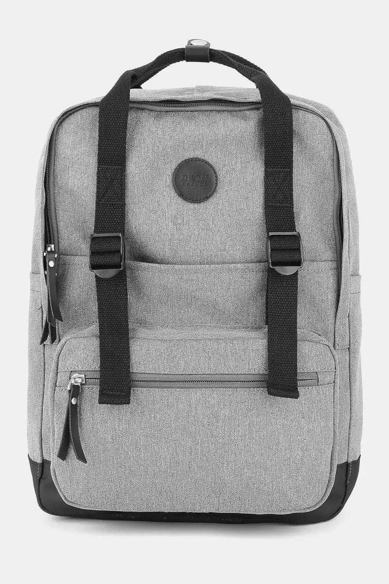 Himawari Waterproof Canvas Backpack Bag with Side Pockets - Trendsi - Flyclothing LLC