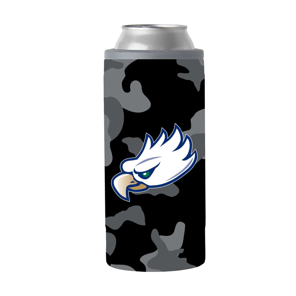 Florida Gulf Coast Black Camo 12oz Slim Can Coolie - Logo Brands - Flyclothing LLC