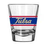 Tulsa 2oz Stripe Shot Glass - Logo Brands - Flyclothing LLC