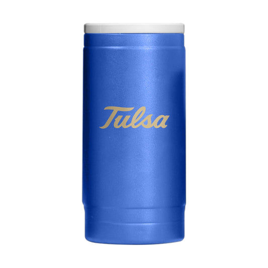 Tulsa 12oz Flipside Powdercoat SlimCan Coolie - Logo Brands - Flyclothing LLC