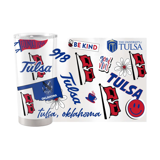 Tulsa 20oz Native Stainless Tumbler - Logo Brands - Flyclothing LLC