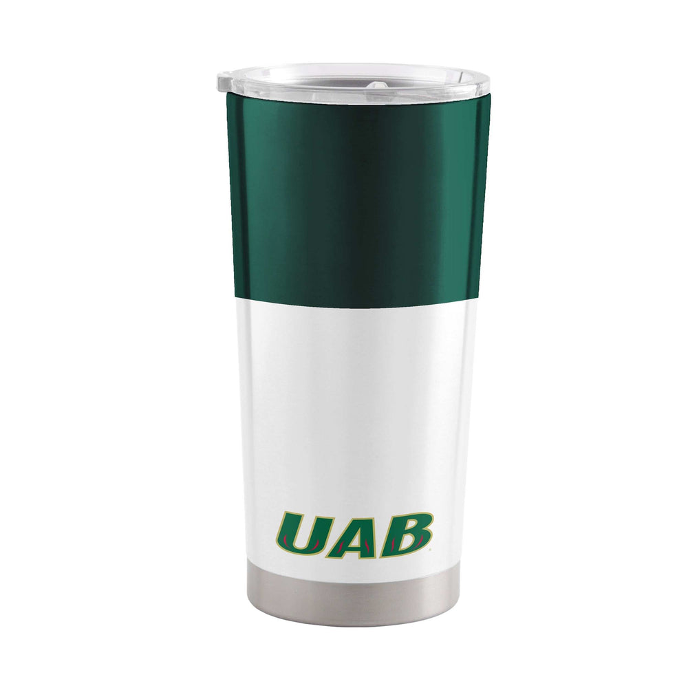 UAB 20oz Colorblock Stainless Tumbler - Logo Brands - Flyclothing LLC