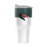 UAB 30oz Colorblock White Powder Coat Tumbler - Logo Brands - Flyclothing LLC