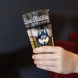 UConn 16oz Quilted Stained Pint Glass - Logo Brands - Flyclothing LLC