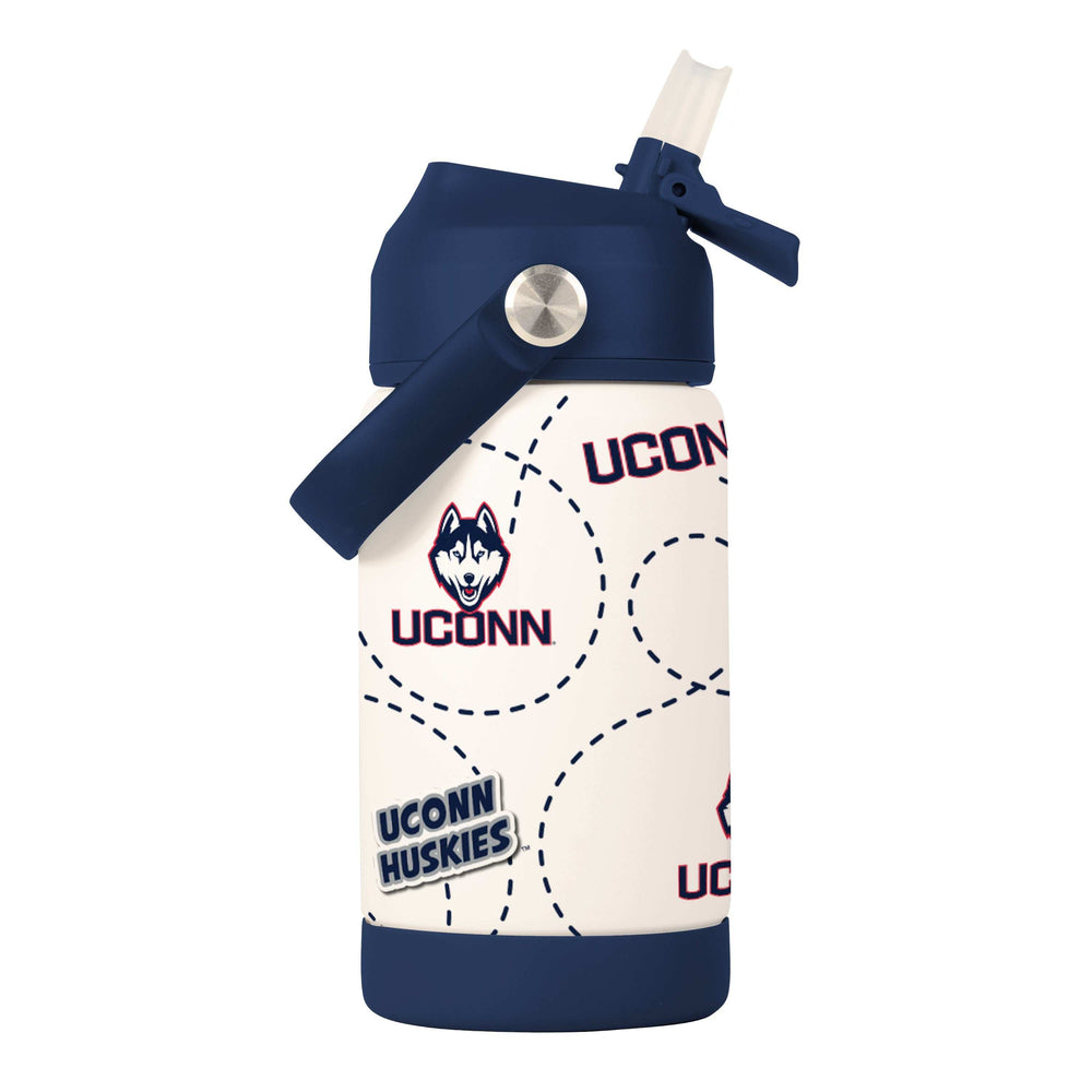 UConn 12oz Mascot SS Kids Bottle - Logo Brands - Flyclothing LLC